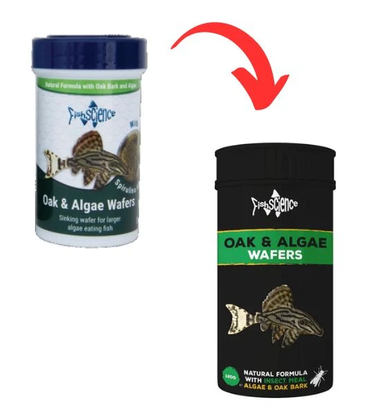 Fish Science Oak and Algae Wafer Food for Fish