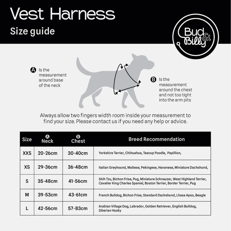 Bud & Billy Quack Squad Dog Vest Harness
