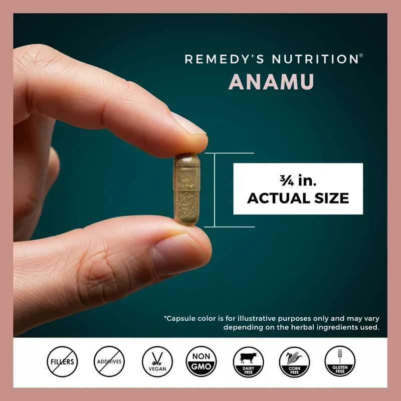 Anamu 1000 mg, 60 gélules végétaliennes