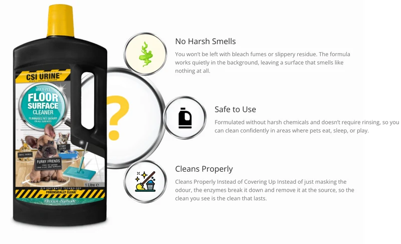 CSI Urine Surface Cleaner Concentrate 1L