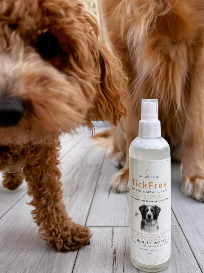 The Naturally Kind Co TickFree Coat Shield Multi Insect Repellent Spray For Dogs 250ml