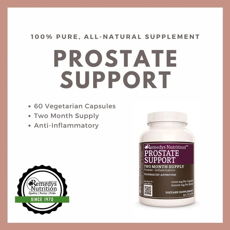 Soutien de la prostate™ 1000 mg, 60 capsules végétaliennes