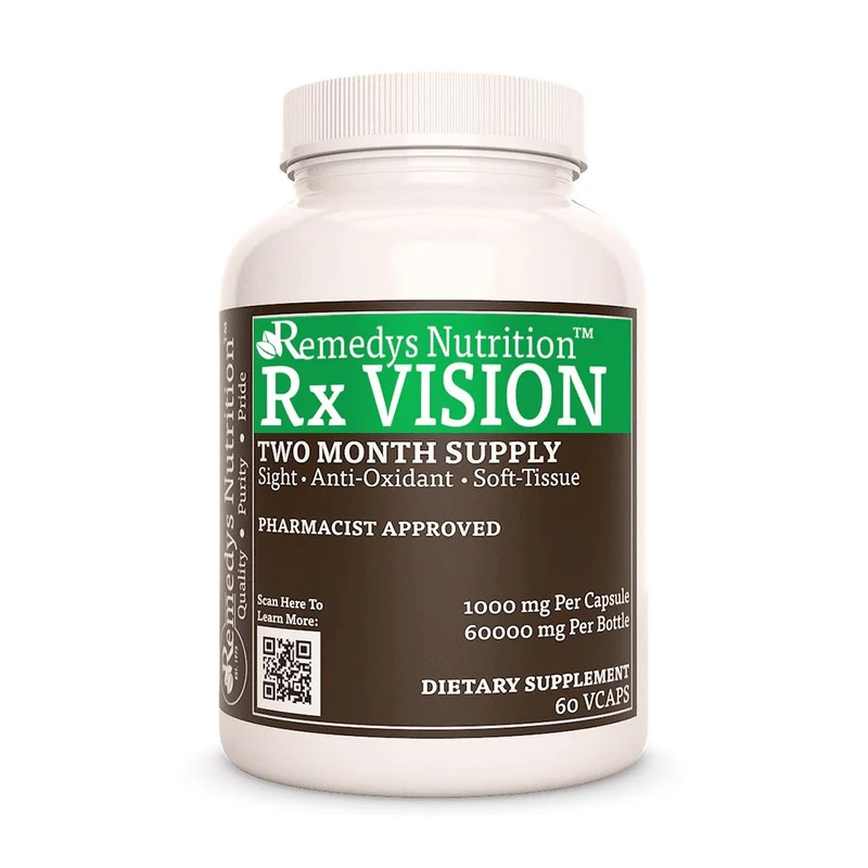 Rx Vision™ 1000 mg, 60 capsules végétaliennes