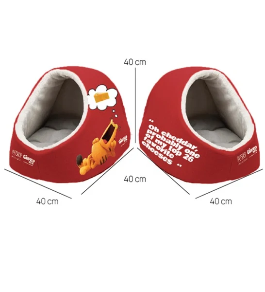 The Petshop|The Garfield Movie Oh Cheddar Cuddly Cave Bed 40x40cm