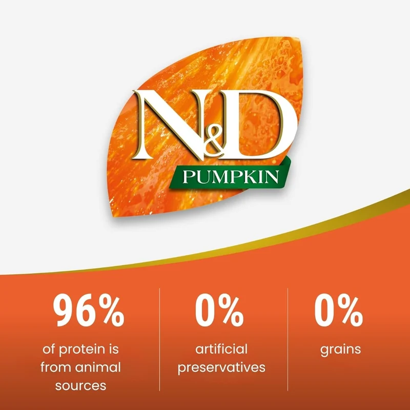 Farmina N&D Lamb, Pumpkin & Blueberry Grain-Free Adult Medium & Maxi Dry Dog Food 12KG