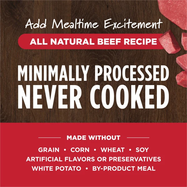 Instinct Raw Boost Shakers Beef Freeze Dried Dog Food Topper 5.5oz