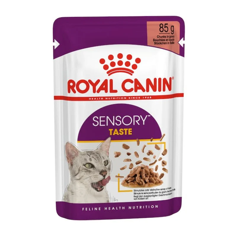 Royal Canin Feline Health Nutrition Sensory Taste Chunks In Gravy Cat Wet Food