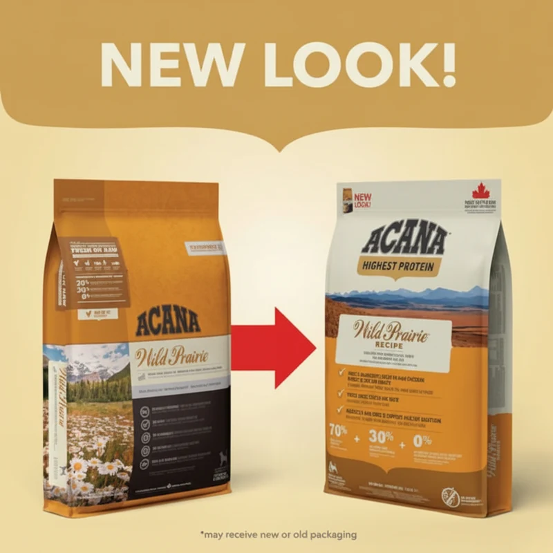 Acana Highest Protein Wild Prairie Recipe Dry Dog Food 2KG