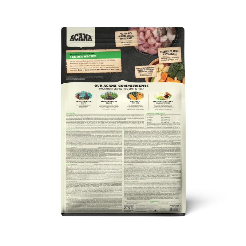 Acana Senior Recipe Dry Dog Food