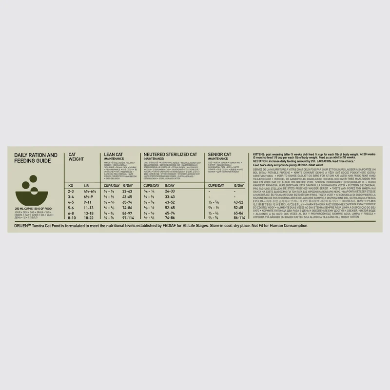 Orijen Tundra Dry Cat Food
