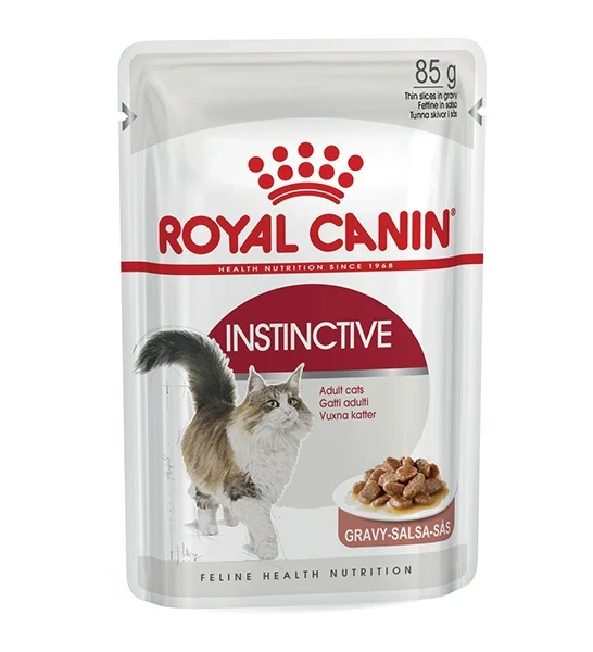 Royal Canin Instinctive In Gravy Adult Wet Cat Food 85G - Pack of 12