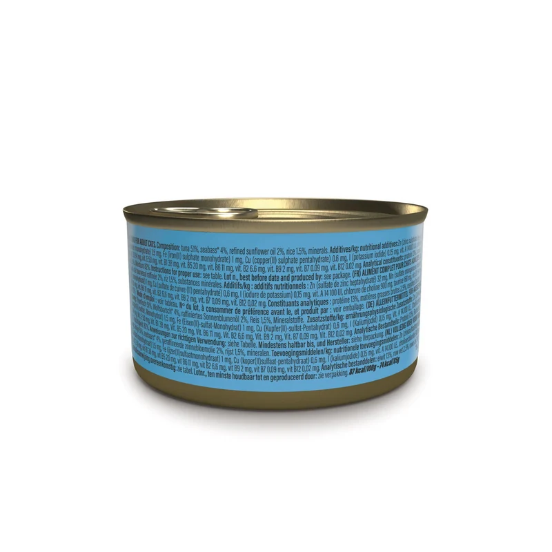 Schesir Tuna With Seabass In Jelly Wet Cat Food 85G