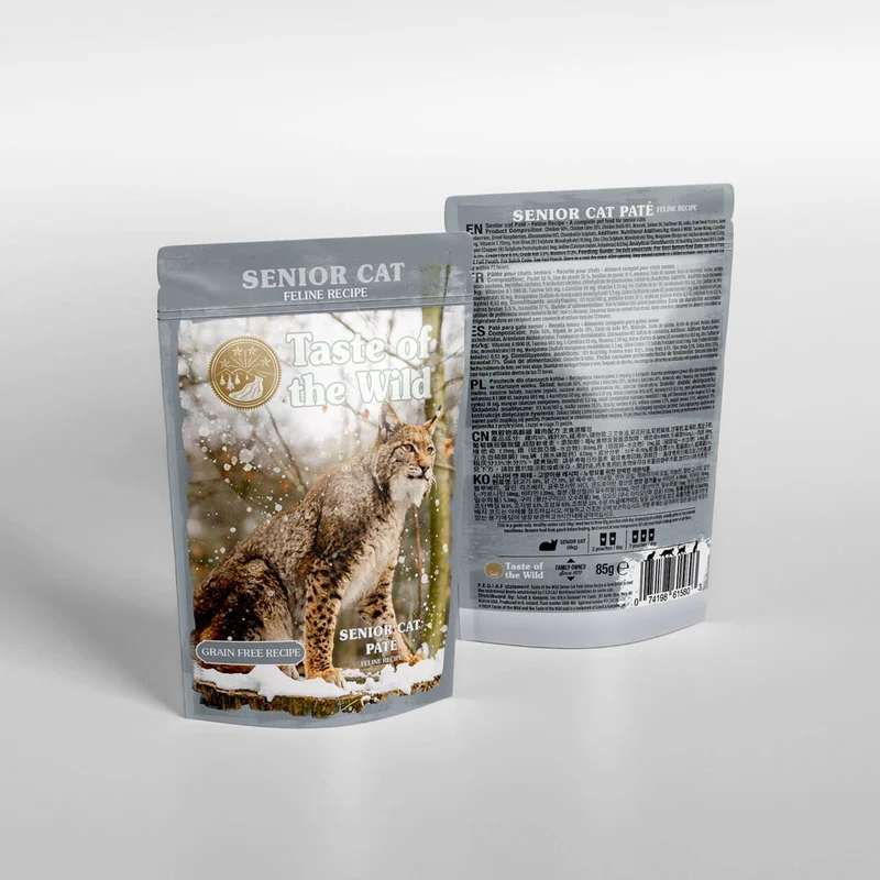 Taste Of The Wild Senior Cat Pate Grain-Free Wet Cat Food 85G