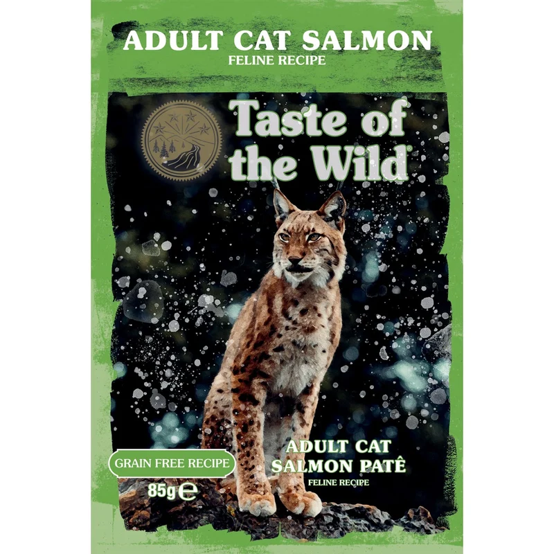 Taste Of The Wild Adult Cat Salmon Pate Grain-Free Wet Cat Food 85G