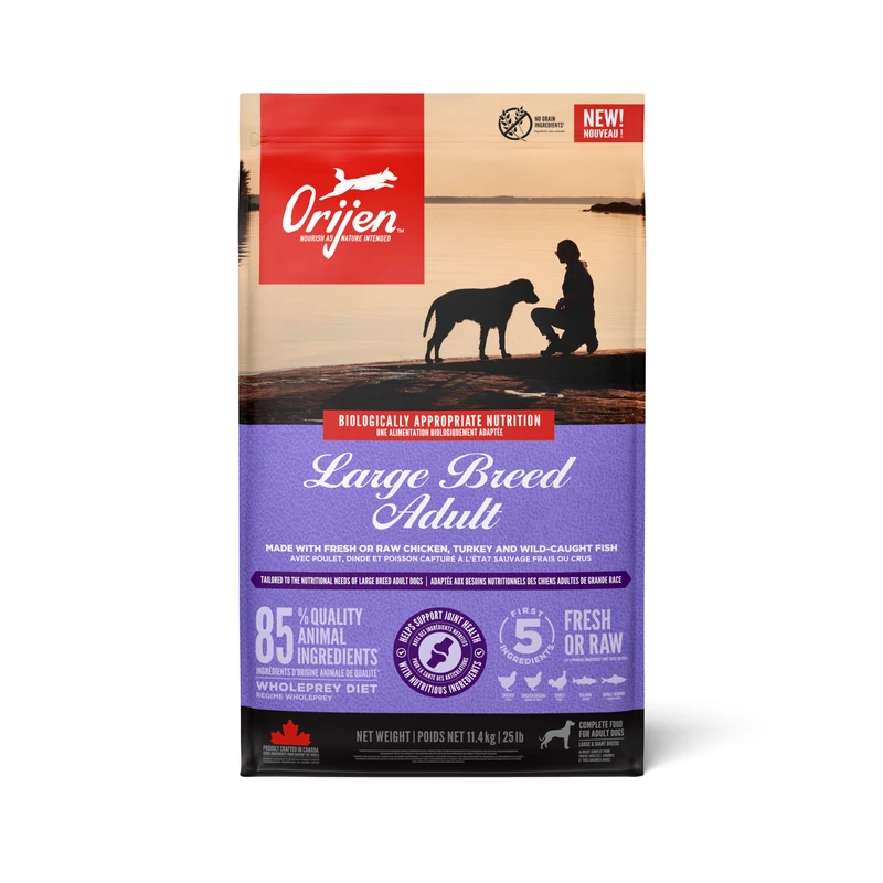 Orijen Large Breed Adult Dry Dog Food 11.4KG