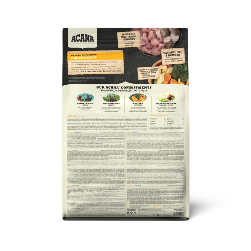 Acana Puppy Recipe Dry Dog Food