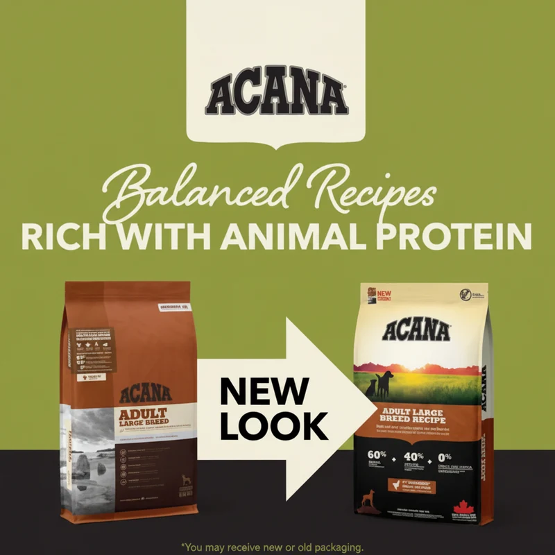 Acana Adult Large Breed Recipe Dry Dog Food 11.4KG