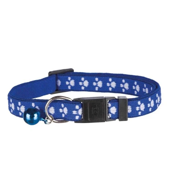 Trixie Paw Motif Elastic Cat Collar