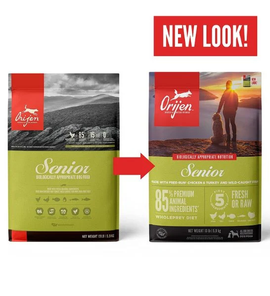 Orijen Senior Protein-Rich Dog Dry Food
