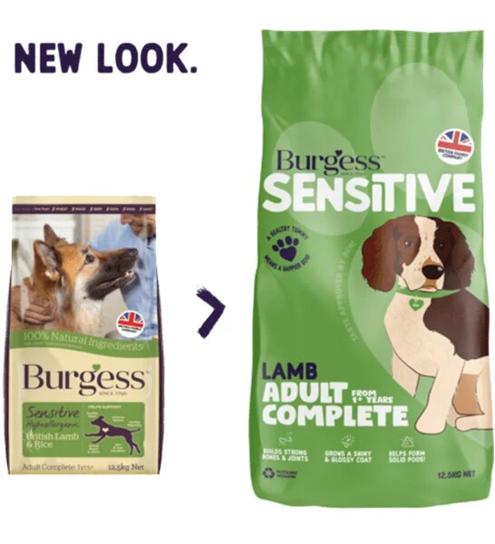 Burgess Sensitive Adult Dry Dog Food Lamb