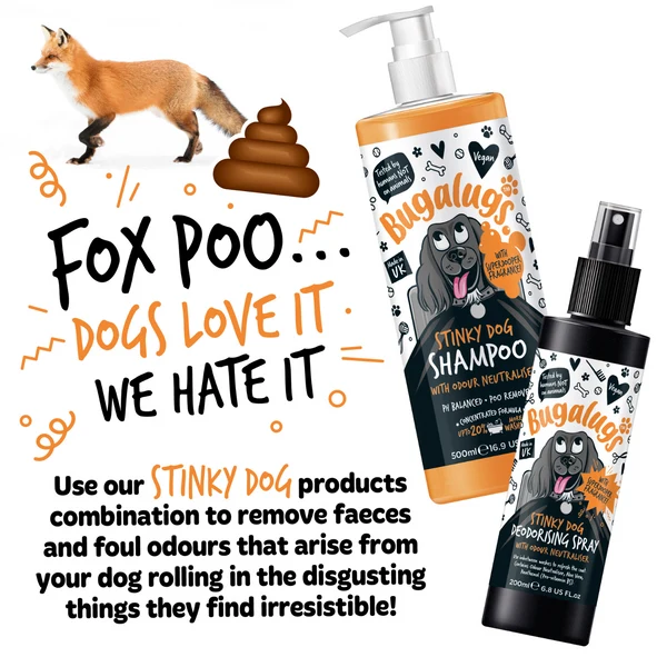 Bugalugs Stinky Dog Deodorizing Spray With Odour Neutraliser 200ML