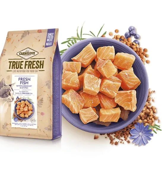 Carnilove True Fresh Fish for Adult Cats Dry Food 1.8KG