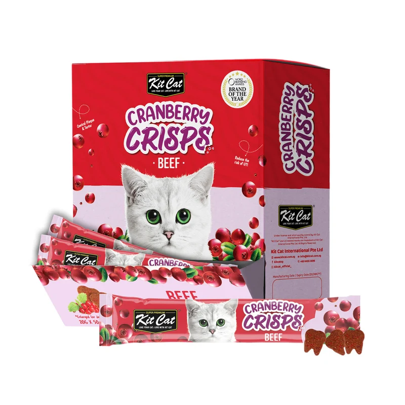 Kit Cat Cranberry Crisps Beef 20g