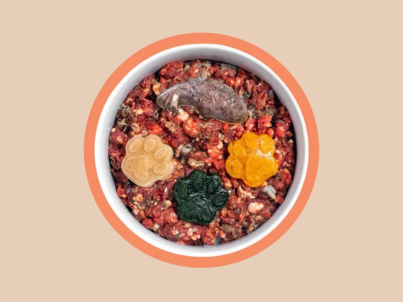 The K9 Kitchen Beef & Lamb Raw Complete Dog Food