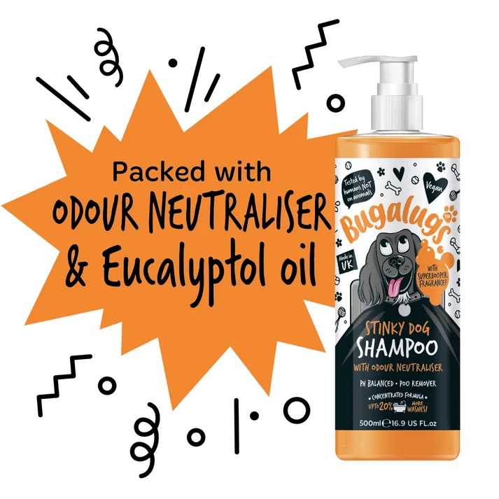 Bugalugs Stinky Dog Odour Neutraliser Shampoo - 500ML