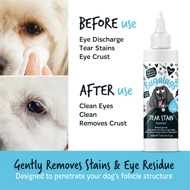 Bugalugs Tear Stain Remover for Dogs - 200ML