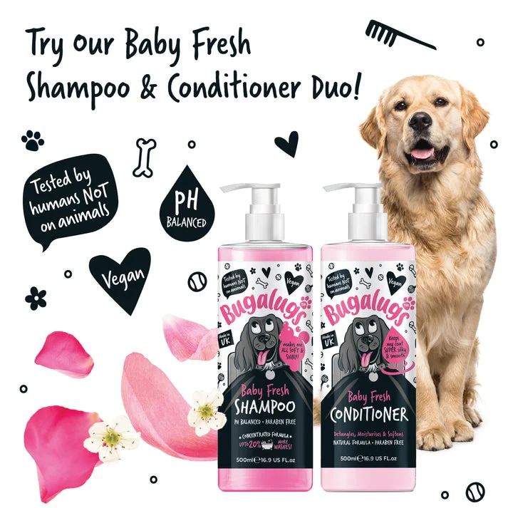 Bugalugs Baby Fresh Dog Conditioner - 500ML