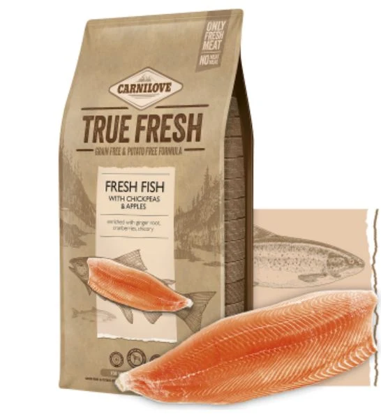 Carnilove True Fresh Fish for Adult Dogs Dry Food 1.4KG
