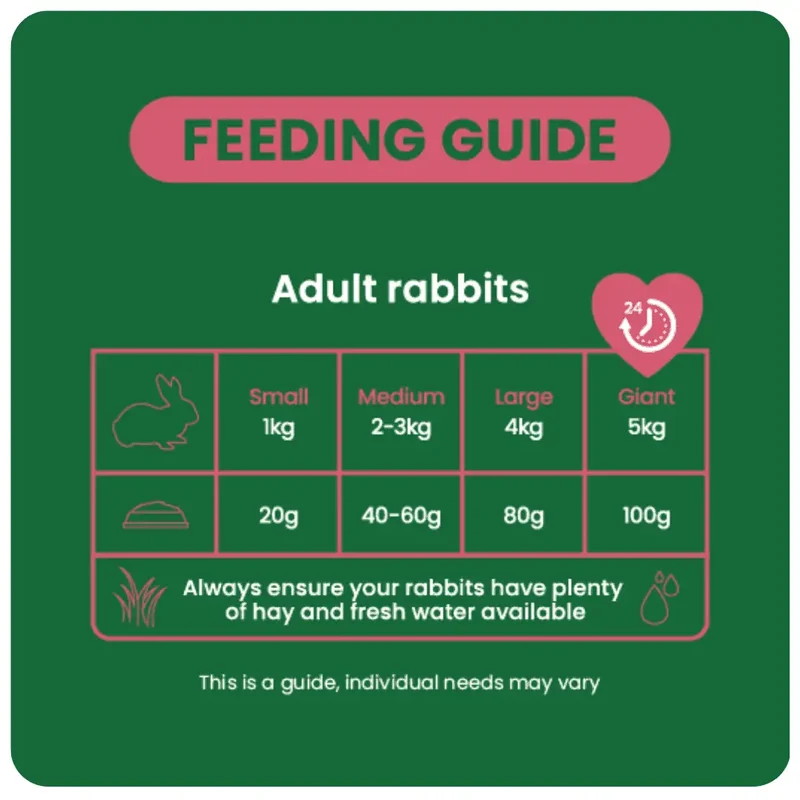 Burgess Excel Nuggets With Cranberry & Thyme For Mature Rabbit 1.5KG