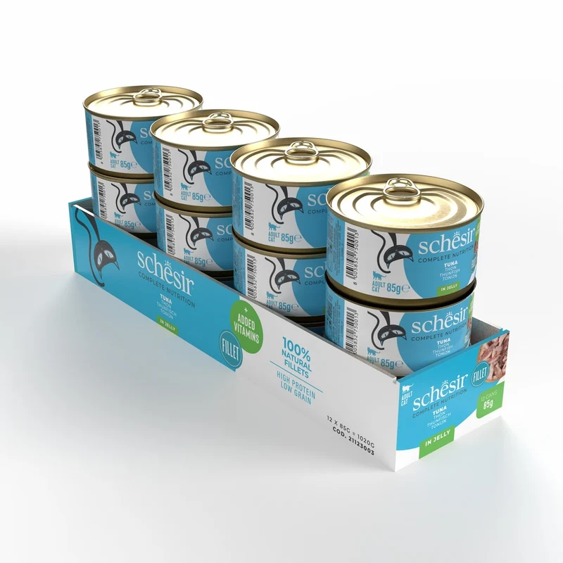 Schesir Complete Nutrition Tuna in Jelly Wet Cat Food 85G
