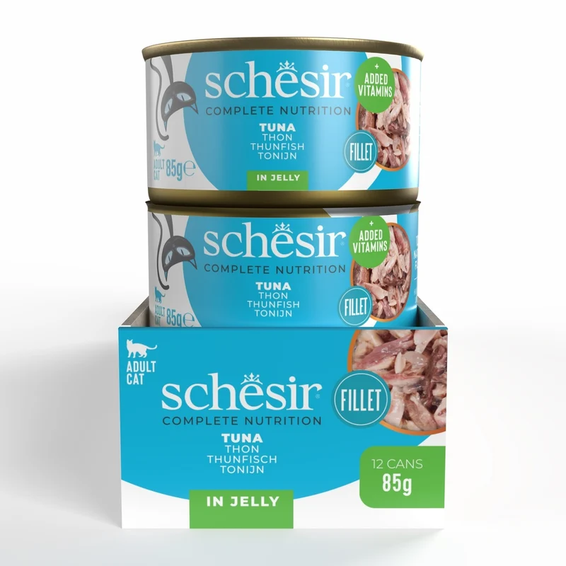 Schesir Complete Nutrition Tuna in Jelly Wet Cat Food 85G