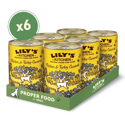 Lily's Kitchen Chicken & Turkey Casserole Wet Dog Food