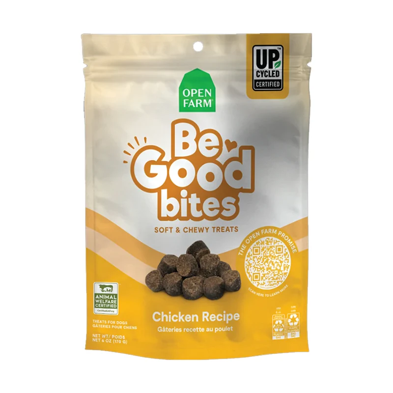 Open Farm Be Good Bites Chicken Recipe Dog Treat 170G