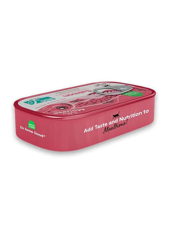 Open Farm Salmon Meal Topper for Cats 89G