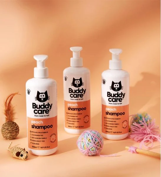 Buddycare Peach Cat Shampoo