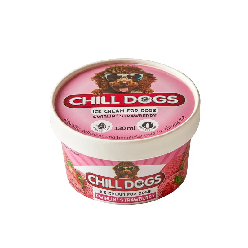 Chill Dogs Party Box Ice Cream Dog Treats 4x130ml