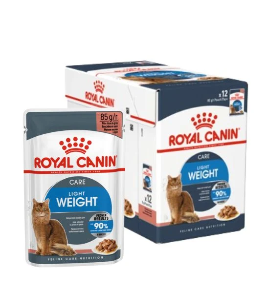 Royal Canin Light Weight Care Thin Slices In Gravy Adult Wet Cat Food