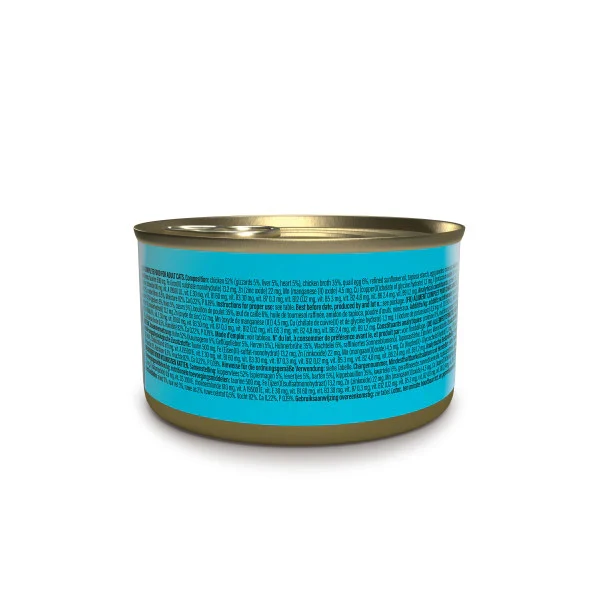 Schesir After Dark Wholefood In Broth Chicken With Quail Egg Wet Cat Food 80G