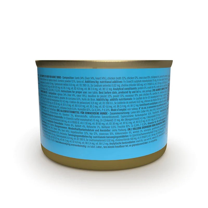 Schesir Taste The World Wholefood Lamb With Cous Cous In Broth Adult Wet Dog Food 150G