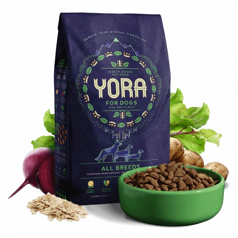 Yora Pet Foods Superfood Insect Protein All Breeds Adult Dry Dog Food