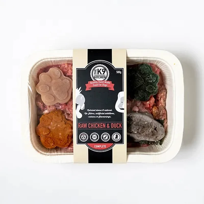 The K9 Kitchen Chicken & Duck Raw Complete Dog Food