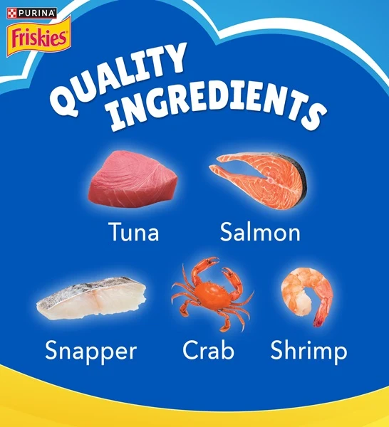 Friskies Seafood Sensations Cat Dry Food