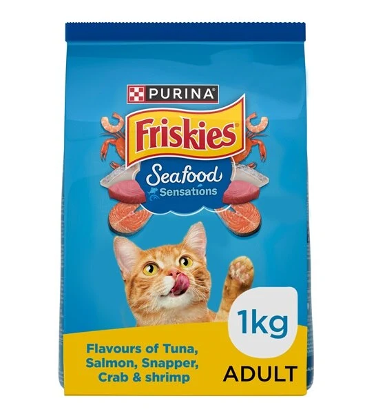 Friskies Seafood Sensations Cat Dry Food