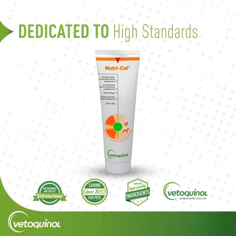 Vetoquinol Care Nutri-Cal Gel Appetite Supplement for Dogs & Cats 120g
