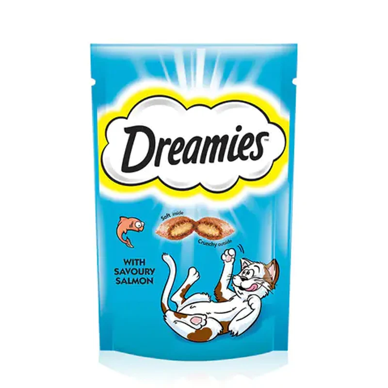 Dreamies Salmon Cat Treats 60G
