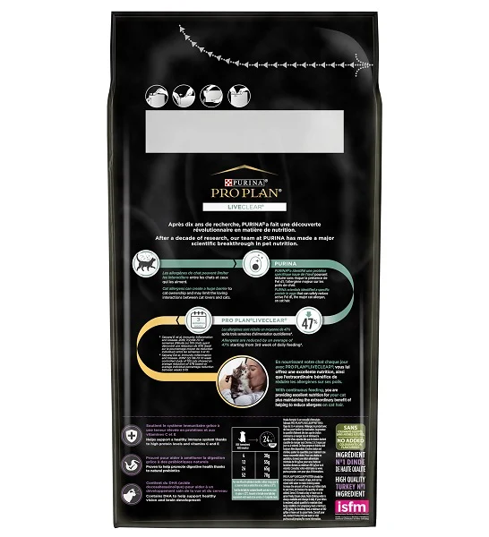 PURINA Pro Plan LiveClear Kitten Dry Food 1.4KG